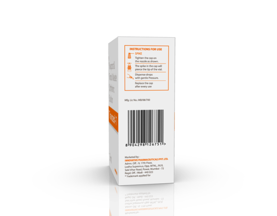 Travozest-T Eye Drops 3 ml (Appasamy) Left Side