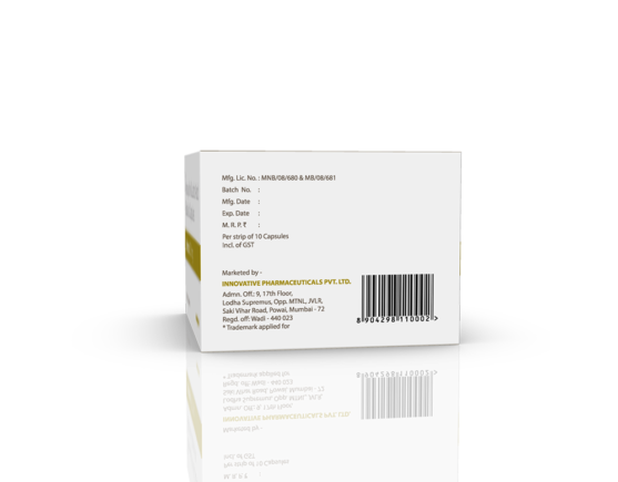 Unimox 500 mg Capsules (With LB) (Saphnix) Barcode