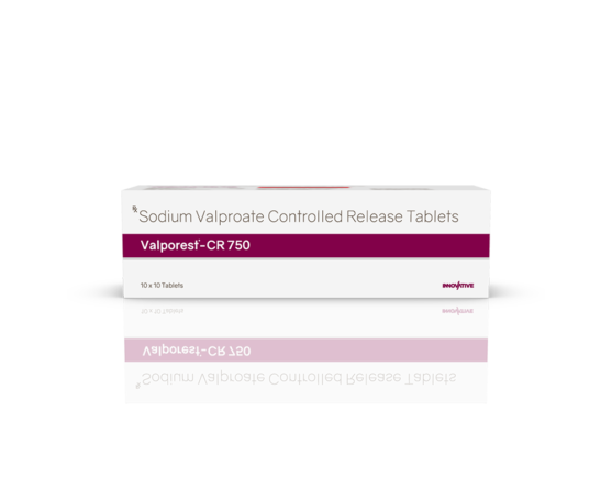 Valporest-CR 750 Tablets (IOSIS) Front