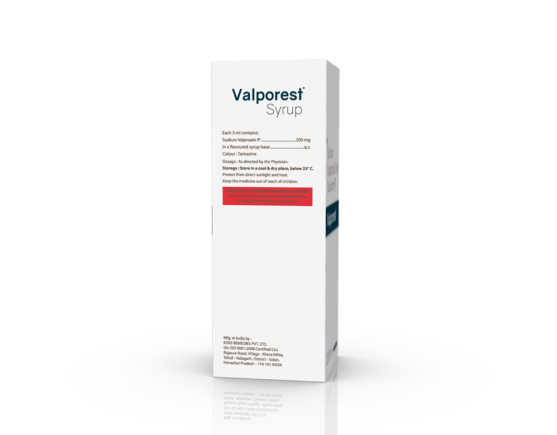 Valporest Syrup 200 ml (IOSIS) Right Side