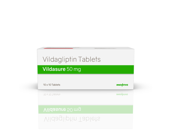 Vildasure 50 mg Tablets (IOSIS) Front