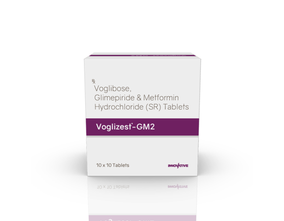 Voglizest-GM2 Tablets (IOSIS) Front