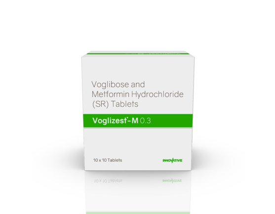 Voglizest-M 0.3 Tablets (IOSIS) Front