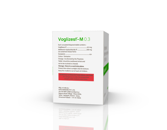 Voglizest-M 0.3 Tablets (IOSIS) Right Side