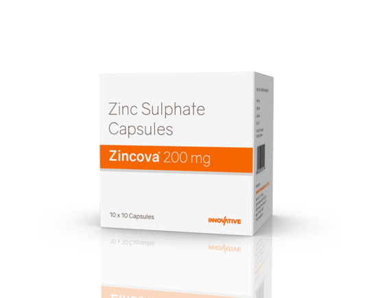 Zincova 200 mg Capsules (IOSIS) Right