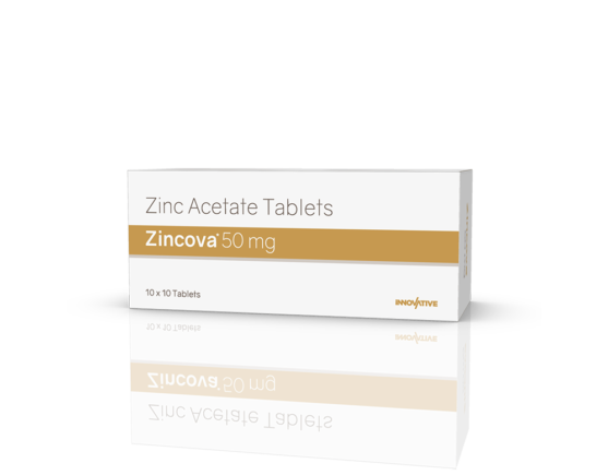 Zincova 50 mg Tablets (IOSIS) Right