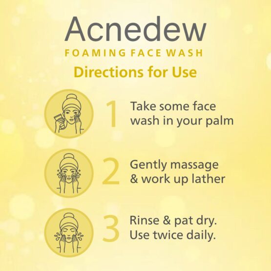 Acnedew Foaming Face Wash Listing 08