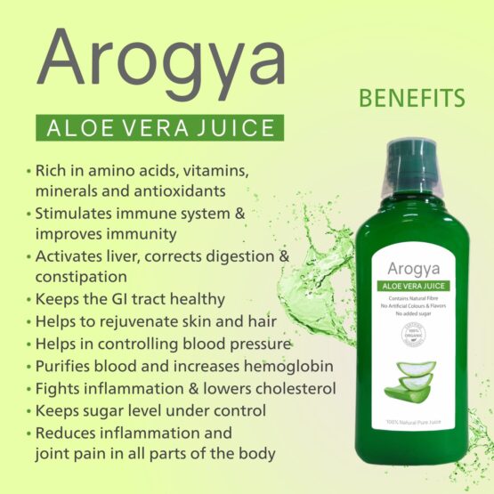 Arogya Aloe Vera Juice 1 litre Listing 05