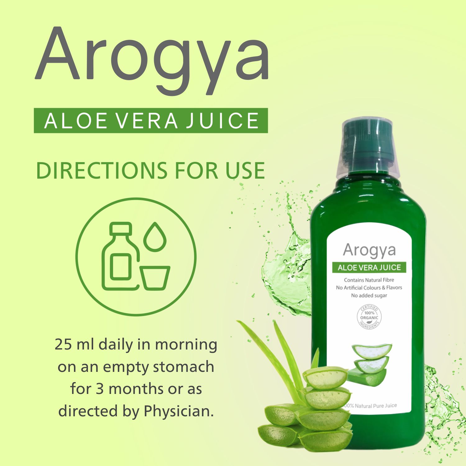 Aloe vera clearance juice empty stomach