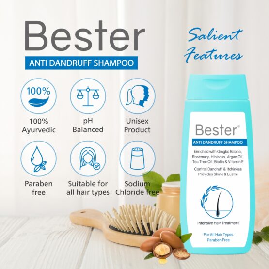 Bester Anti Dandruff Shampoo 100 ml 06