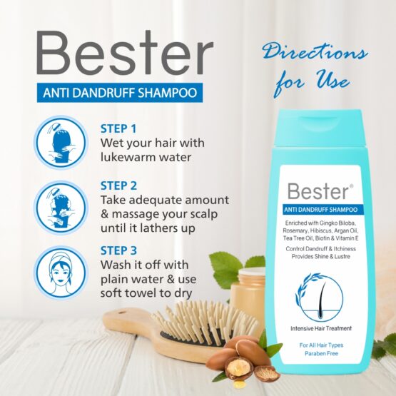 Bester Anti Dandruff Shampoo 100 ml 07