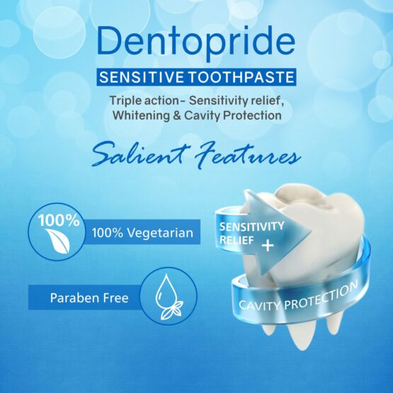 Dentopride Sensitive Toothpaste Listing 100 gm 06