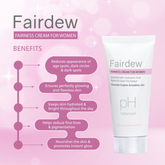 Fairdew Fairness Cream For Women 50 gm Listing 05