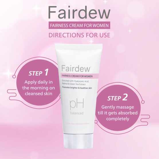 Fairdew Fairness Cream For Women 50 gm Listing 07
