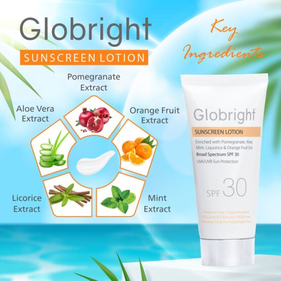 Globright Sunscreen Lotion (SPF 30) 50 ml 04