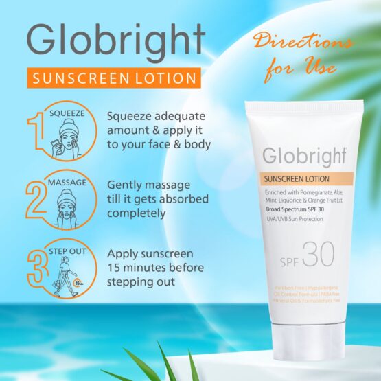 Globright Sunscreen Lotion (SPF 30) 50 ml 07