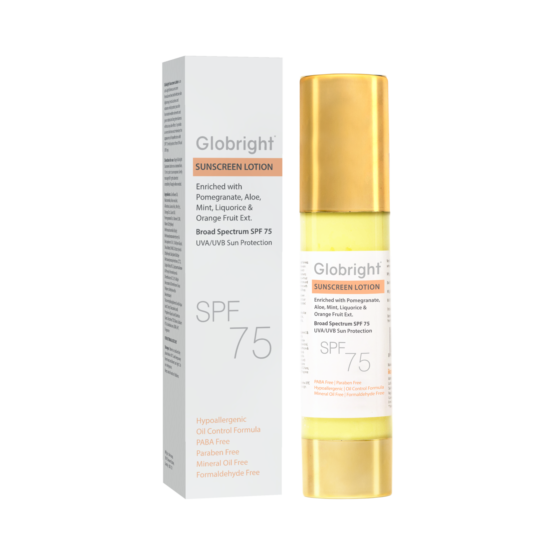 Globright Sunscreen Lotion (SPF 75) 50 ml