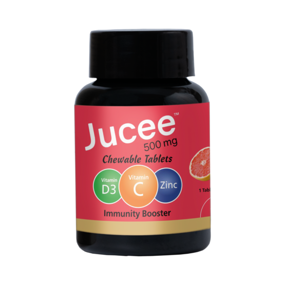 Jucee 500 mg Chewable Tablets (Grapefruit) 60 Tab Listing