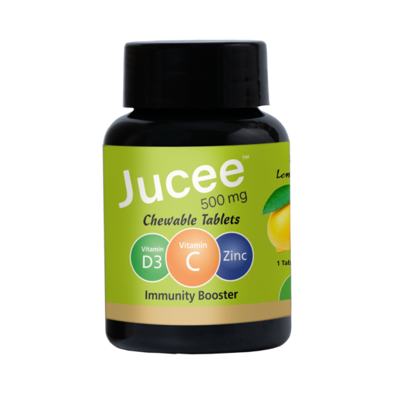 Jucee 500 mg Chewable Tablets (Lemon) 60 Tab Listing