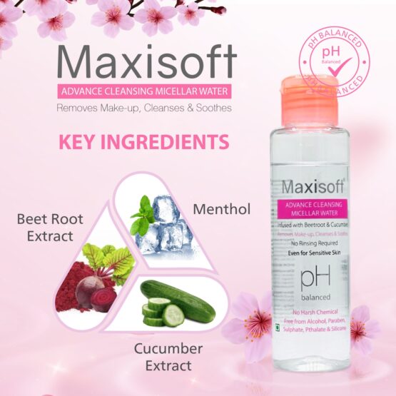 Maxisoft Advance Cleansing Micellar Water 100 ml Listing 04
