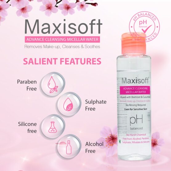Maxisoft Advance Cleansing Micellar Water 100 ml Listing 06