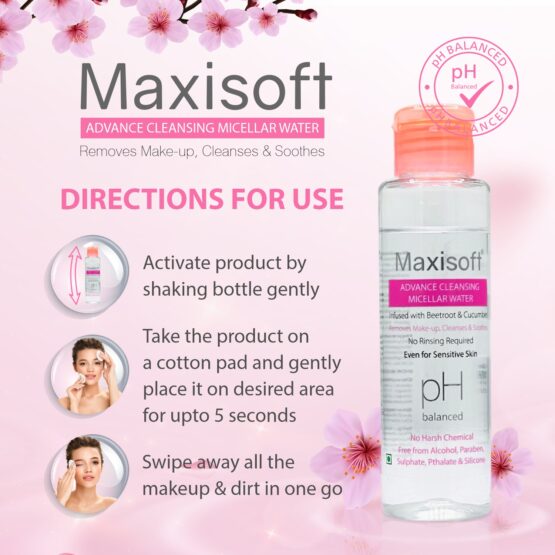 Maxisoft Advance Cleansing Micellar Water 100 ml Listing 07