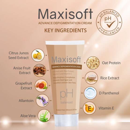 Maxisoft Advance De-pigmentation Cream 50 gm Listing 04