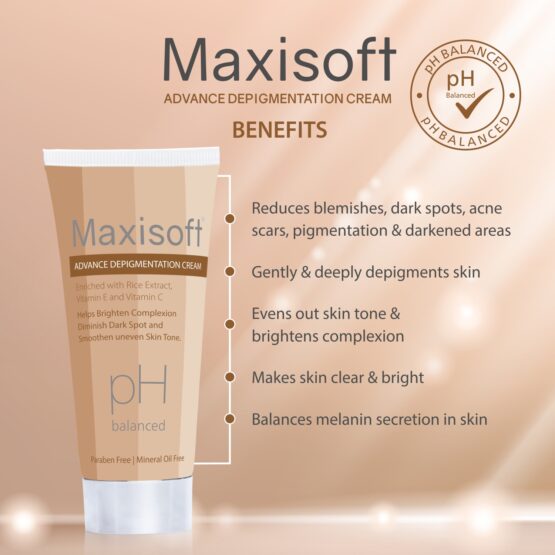 Maxisoft Advance De-pigmentation Cream 50 gm Listing 05