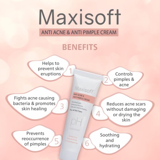 Maxisoft Anti Acne & Anti Pimple Cream Listing 06