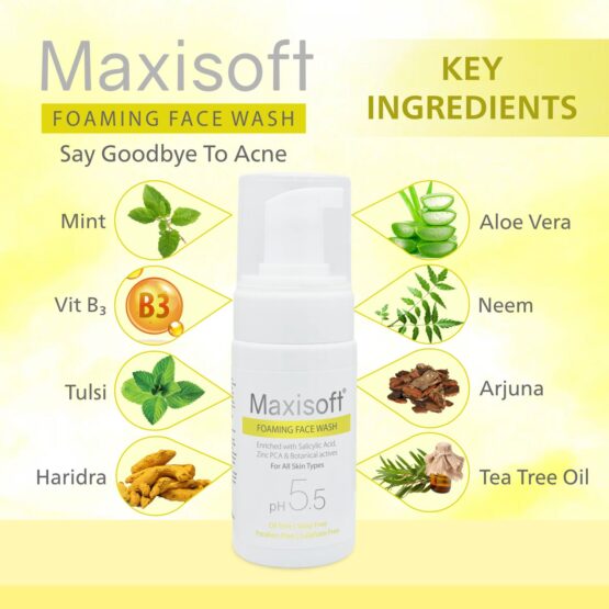 Maxisoft Anti-Acne Foaming Face Wash Listing 04