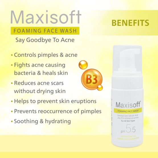 Maxisoft Anti-Acne Foaming Face Wash Listing 05