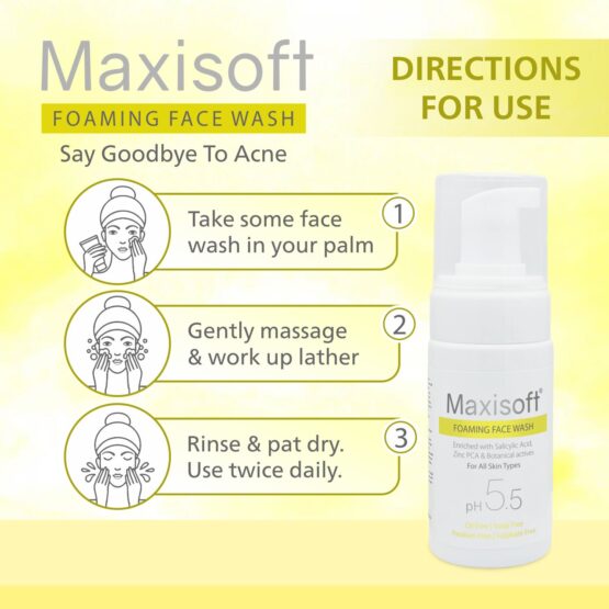 Maxisoft Anti-Acne Foaming Face Wash Listing 08