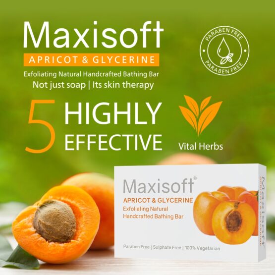 Maxisoft Apricot & Glycerine Exfoliating Bathing Bar Listing 03