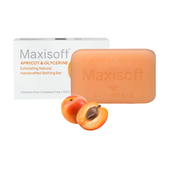 Maxisoft Apricot & Glycerine Exfoliating Bathing Bar Listing