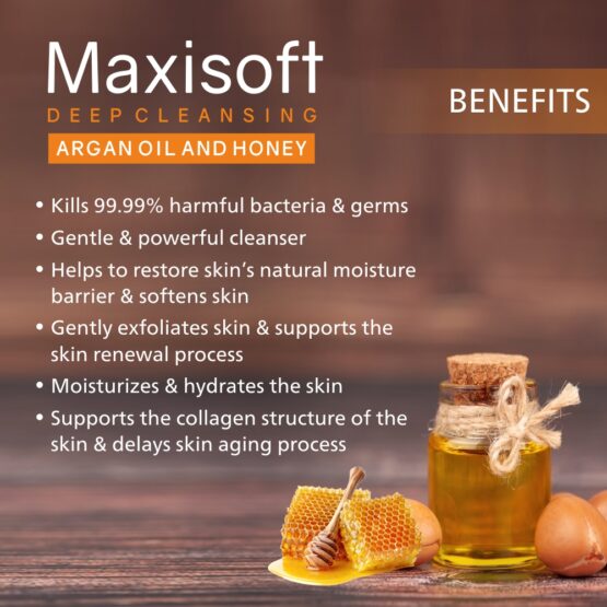 Maxisoft Argan Oil & Honey Hand Wash 500 ml 06