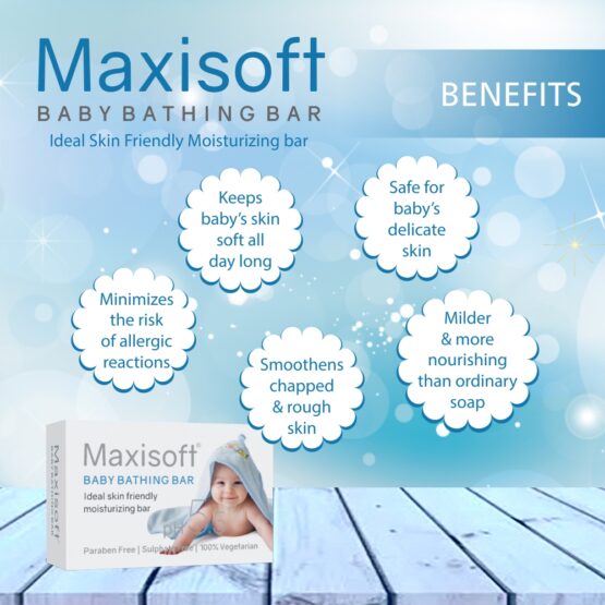 Maxisoft Baby Bathing Bar 75 gm 06