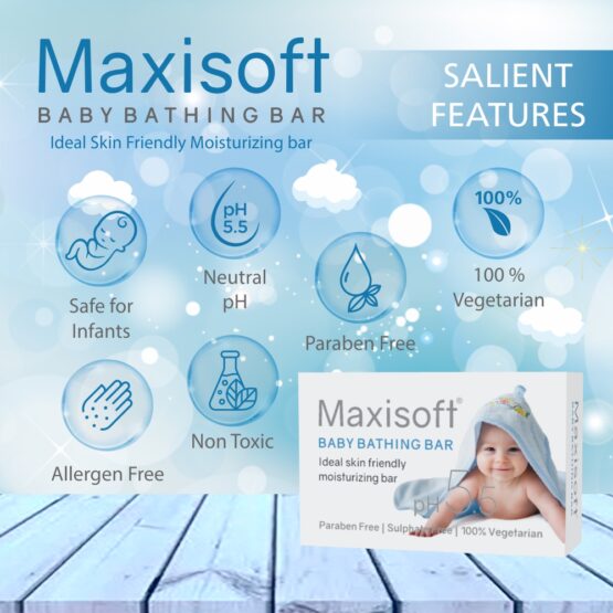 Maxisoft Baby Bathing Bar 75 gm 07