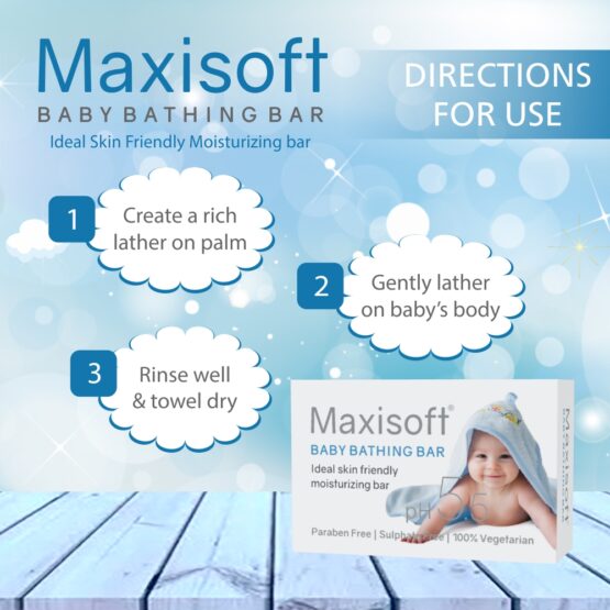 Maxisoft Baby Bathing Bar 75 gm 08