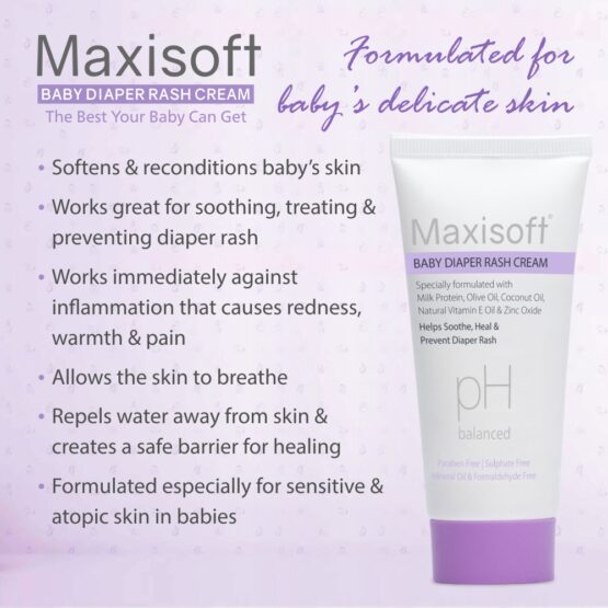 Maxisoft Baby Diaper Rash Cream Listing 06