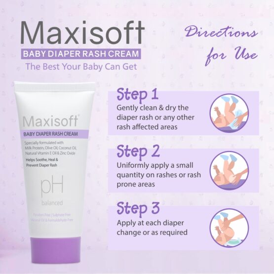 Maxisoft Baby Diaper Rash Cream Listing 08