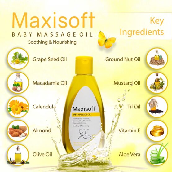 Maxisoft Baby Massage Oil Listing 04