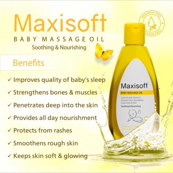 Maxisoft Baby Massage Oil Listing 05