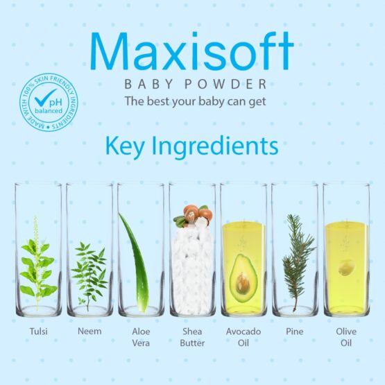 Maxisoft Baby Powder Listing 100 gm 04