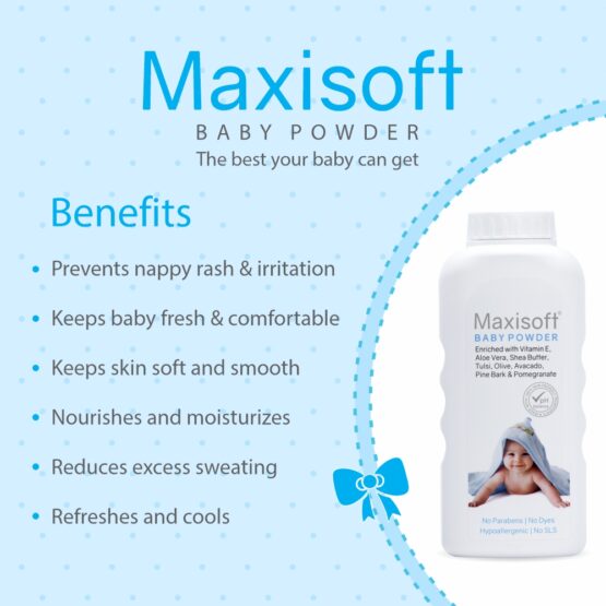 Maxisoft Baby Powder Listing 100 gm 05