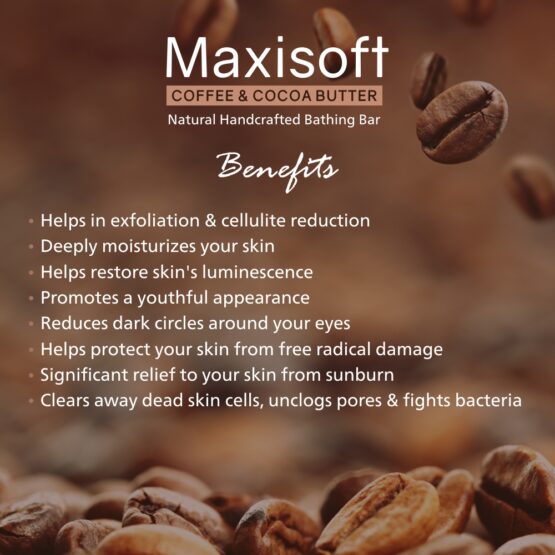 Maxisoft Coffee & Cocoa Butter Bathing Bar Listing 06