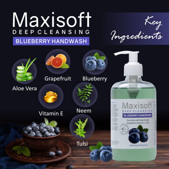 Maxisoft Deep Cleansing Blueberry Hand Wash Listing 04