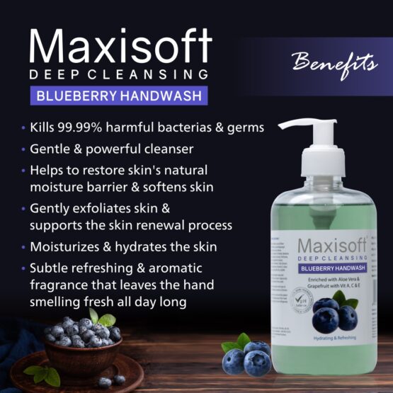 Maxisoft Deep Cleansing Blueberry Hand Wash Listing 06
