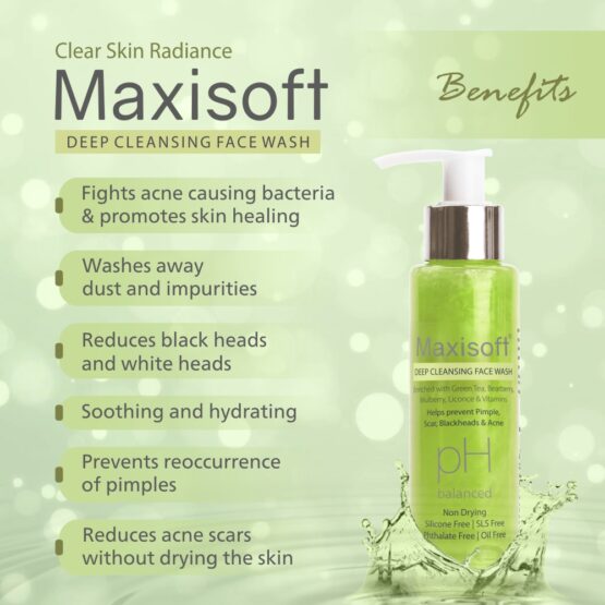 Maxisoft Deep Cleansing Face Wash Listing New 05