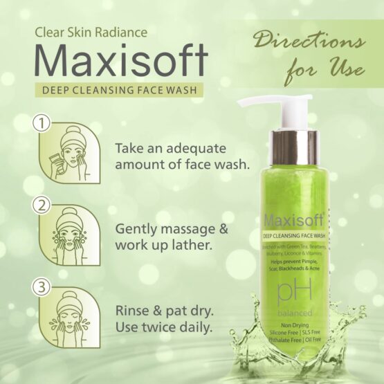 Maxisoft Deep Cleansing Face Wash Listing New 08