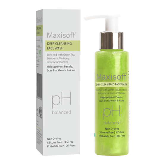 Maxisoft Deep Cleansing Face Wash Listing New